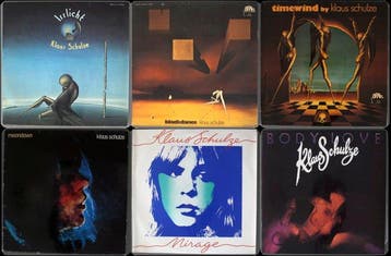 Klaus Schulze - 6xLP Lot - Irrlicht / Blackdance / Timewind, Nieuw in verpakking