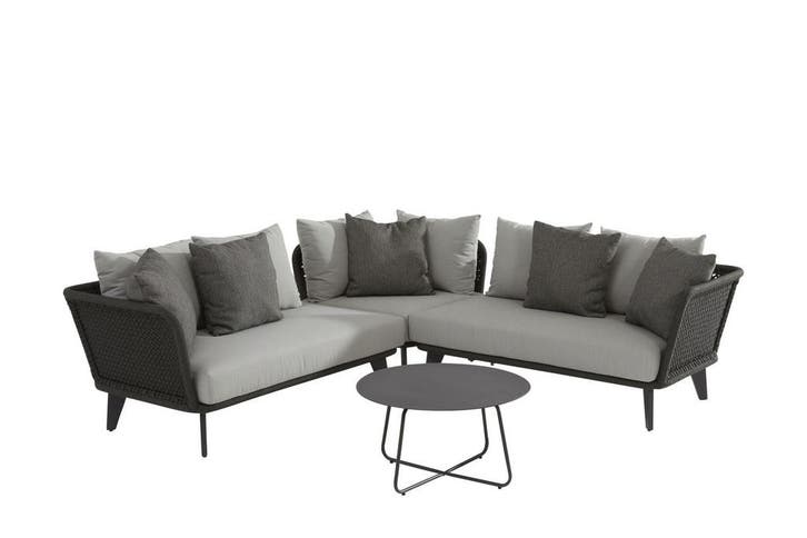 4 Seasons Outdoor Belize hoek loungebank met Dali tafel *, Tuin en Terras, Tuinsets en Loungesets, Ophalen of Verzenden