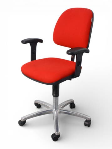 Score Ergo 2300 bureaustoel, rood, Huis en Inrichting, Bureaustoelen, Ophalen of Verzenden, Ergonomisch, Gebruikt