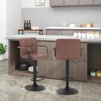 24goodz Barkruk met Draaibare Rugleuning - Ergonomisch Ontwe, Huis en Inrichting, Barkrukken, Verzenden, Nieuw