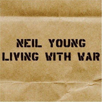 cd - Neil Young - Living With War, Verzenden, Zo goed als nieuw