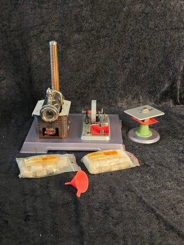 Stoommachine - Wilesco - Metaal - 1970-1980