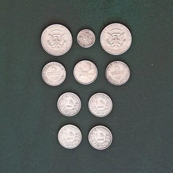 Verenigde Staten, Oostenrijk, Zwitserland, Canada. Lotto di