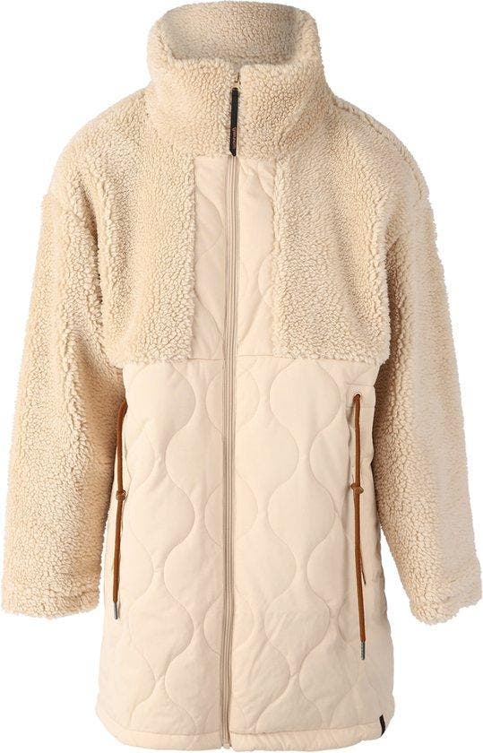 Brunotti Cecile Dames Teddy Jas - Canvas - XS (Jassen), Kleding | Dames, Jassen | Winter, Nieuw, Verzenden