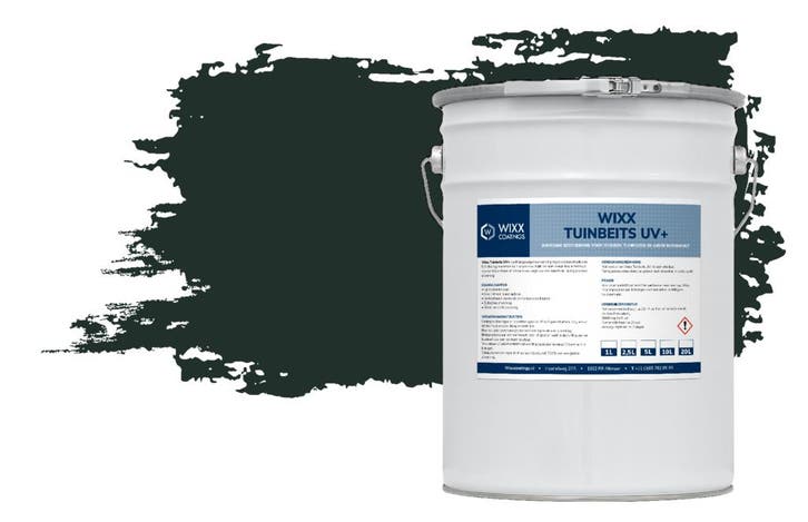 Wixx Tuinbeits UV+ Grachtengroen | Q0.05.10 5L, Doe-het-zelf en Verbouw, Verf, Beits en Lak, Beits, Groen, Nieuw, Minder dan 5 liter