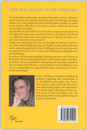 ZIJN WIJ ALLEEN IN HET HEELAL 9789068341904 G. Schilling, Boeken, Verzenden, Zo goed als nieuw, G. Schilling