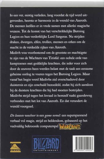 De laatste wachter / Warcraft / 3 9789055159253 J. Grubb, Verzenden, Gelezen, J. Grubb