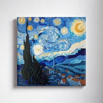 Kleury.art - [Ceramic Tile Art] The Starry Night of Studs”, Nieuw