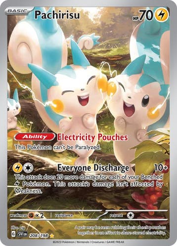 Pachirisu (SVI 208), Ophalen of Verzenden, Nieuw