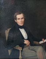 Giuseppe Tominz (1790-1866), Kring van - Ritratto Borghese