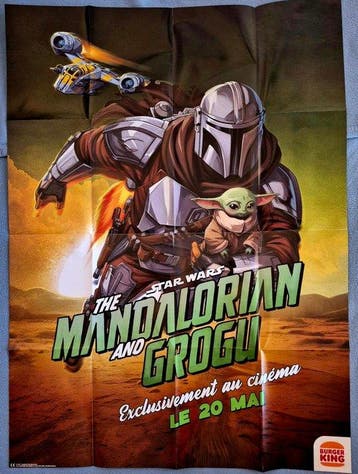 starwars - Starwars Mandalorian and Grogu limited edition