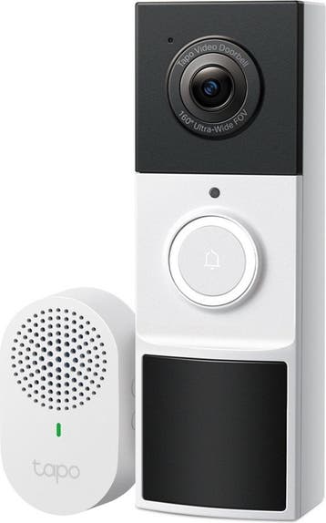 TP-Link Tapo D210 Slimme Video Deurbel – Draadloos – 2K –, Ophalen of Verzenden, Nieuw