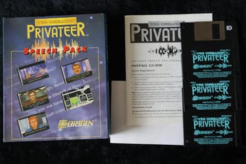 Wing Commander Privateer Speech Pack  IBM PC 3,5 Floppy PC, Spelcomputers en Games, Games | Pc, Verzenden, Nieuw