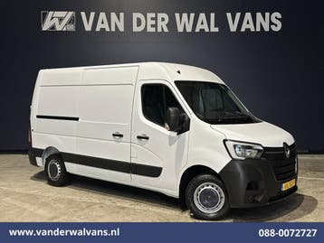 Renault Master | 2.3 dCi 136pk L2H2 Euro6 Airco | Navigatie, Auto's, Gebruikt, Euro 6, Renault, Wit