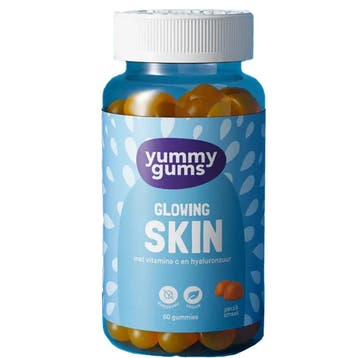 Yummygums  Glowing Skin  Perziksmaak, Verzenden, Nieuw