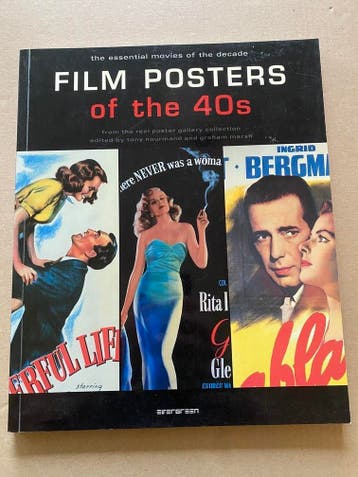 Film Affiches van Iconische Films uit de 40er Jaren, Verzenden, Nieuw, Film