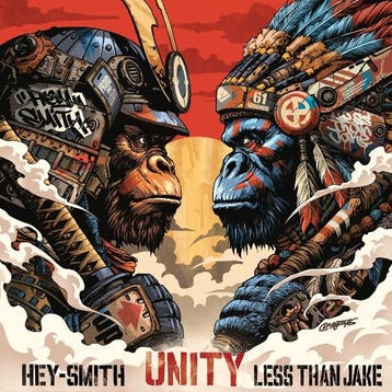lp nieuw - less than jake &amp; hey -smith - UNITY (pre-o..., Verzenden, Zo goed als nieuw, Overige formaten