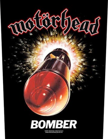 Motörhead - Bomber - Rugpatch officiële merchandise, Ophalen of Verzenden, Nieuw, Kleding