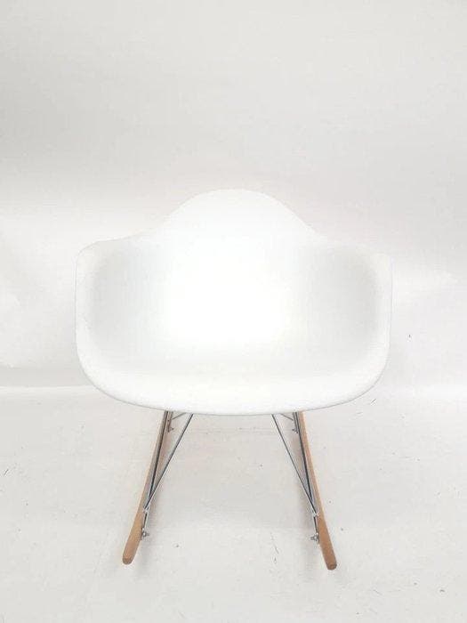 Vitra - Charles & Ray Eames - Schommelstoel - Plastic, Hout, Antiek en Kunst, Antiek | Meubels | Stoelen en Banken