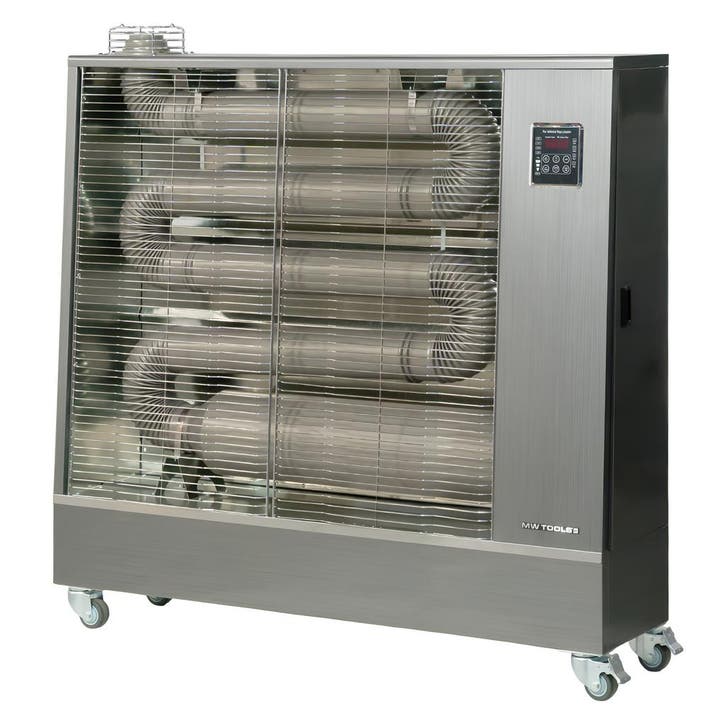 Infrarood dieselstraler Pro 21 kW silver 220-1200 m³  MW Too, Doe-het-zelf en Verbouw, Verwarming en Radiatoren, Ophalen of Verzenden