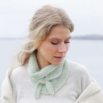 Patroon Gebreid Sjaaltje Thought So van Drops Alpaca wol, Hobby en Vrije tijd, Ophalen of Verzenden, Nieuw
