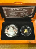 Tsjaad. 2020 Russian Brown Bear Silbermünze 1 UZ (999) +