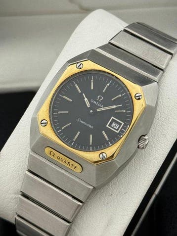 Omega - Seamaster Mariner “Gold Bezel” Cal.1320 - 196.0056 -, Sieraden, Tassen en Uiterlijk, Nieuw