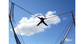 Goedkoop een Bungee trampoline huren vanaf €875,- per dag, Nieuw