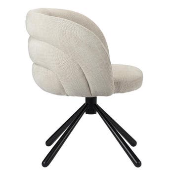 Draaistoel Beige | Luxe Eetkamerstoel, Overige kleuren, Verzenden, Nieuw, Stof