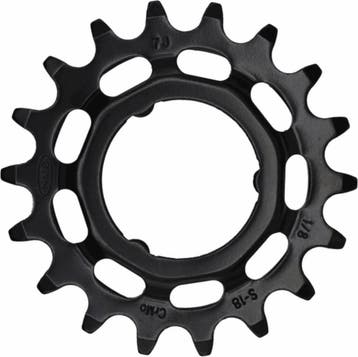KMC Tandwiel 16T - Gehard Chromoly Staal - Zwart - Voor, Ophalen of Verzenden, Zo goed als nieuw, KMC