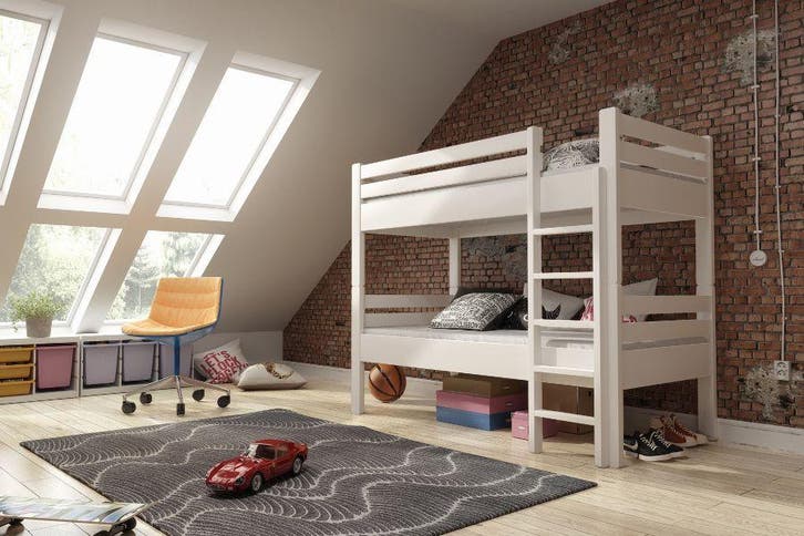 Rockwood® Stapelbed Camiel Wit, Kinderen en Baby's, Kinderkamer | Bedden, Nieuw, Ophalen of Verzenden