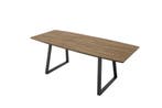 Eettafel - Romy - 160x85 cm - Walnoot - Uitschuifbaar - Jörn, Verzenden, Nieuw