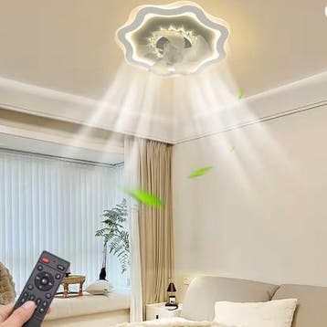Bladloze Plafondventilator met LED – Modern en Stil, Verzenden, Nieuw