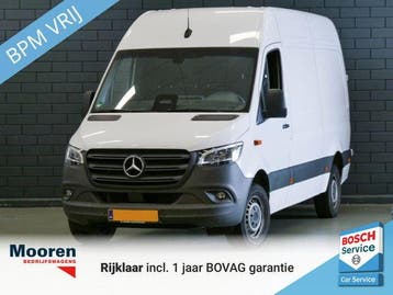Zakelijke Lease |  Mercedes-Benz Sprinter 317 1.9 CDI L2H2 R, Automaat, Stof, Gebruikt, Euro 6