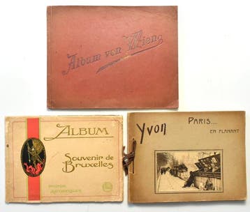 Steden albums - Brochure - 1900-1921