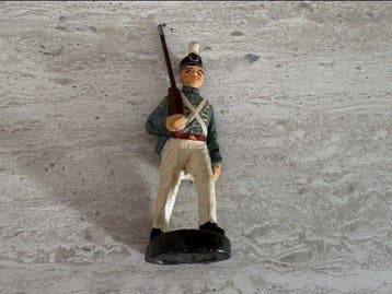Elastolin - Figuur - soldat usa amerikaner elastolin très, Nieuw