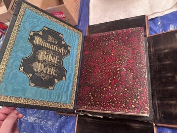 Das Weimarische Bibelwerk / Die Heilige Schrift - 1877, Antiek en Kunst