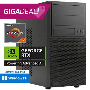 PC voor Foto- en 4K Videobewerking -  Ryzen 7 en Desktop PC, Computers en Software, Desktop Pc's, Nieuw
