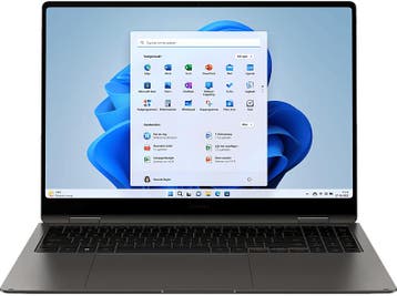 Samsung - Galaxy Book3 Pro 360 Grijs - 16.0 inch - Zwart, 2 tot 3 Ghz, Qwerty, Verzenden, Nieuw