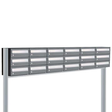 Brievenbusunit Hive set vrijstaand 6-breed, 3-hoog -, Verzenden, Nieuw