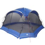 vidaXL Muskietentent met dak Azure Blauw 434 x 434 x 230 cm, Verzenden, Nieuw, Tot en met 2