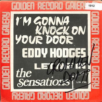 vinyl single 7 inch - Eddie Hodges - The Sensations â I., Cd's en Dvd's, Verzenden, Zo goed als nieuw, 7 inch, Pop