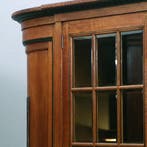 Zeer brede Art Deco 5-deurs  kantoorkast met drie vitrines e, Ophalen of Verzenden