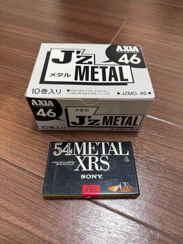 Sony, Axia - JZMG 46; 54METAL XRS Lege audiocassette -, Nieuw