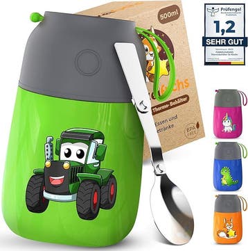 2dekans | Funkelfuchs® Thermo beker voor kindervoeding -, Ophalen of Verzenden, Zo goed als nieuw