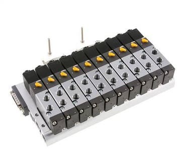 G1/8 10x Pneumatisch Ventiel Terminal 24V DC, Verzenden, Nieuw