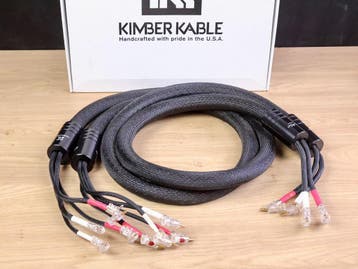 Kimber Kable Summit BiFocal XL high end Bi-Wired audio speak, Audio, Tv en Foto, Audiokabels en Televisiekabels, Ophalen of Verzenden