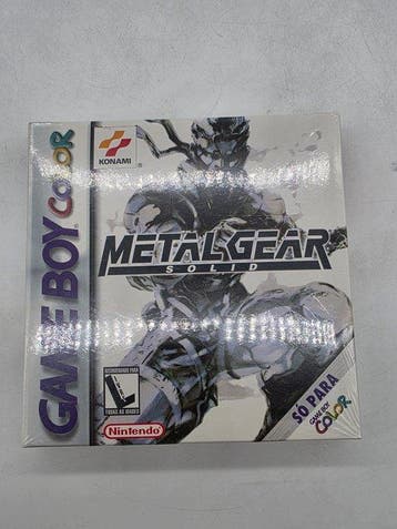 Nintendo - Gameboy Color - Brand New Factory Sealed - Metal, Nieuw