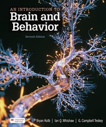 An Introduction to Brain and Behavior 9781319498566, Zo goed als nieuw