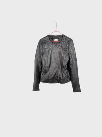 ANNA Leren jassen Dames maat L Zwart Vintage, Ophalen of Verzenden, Nieuw